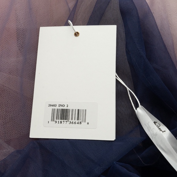 Mac Duggal - Ombre  Tulle A-Line Midi Dress 20403 - Picture 7 of 14